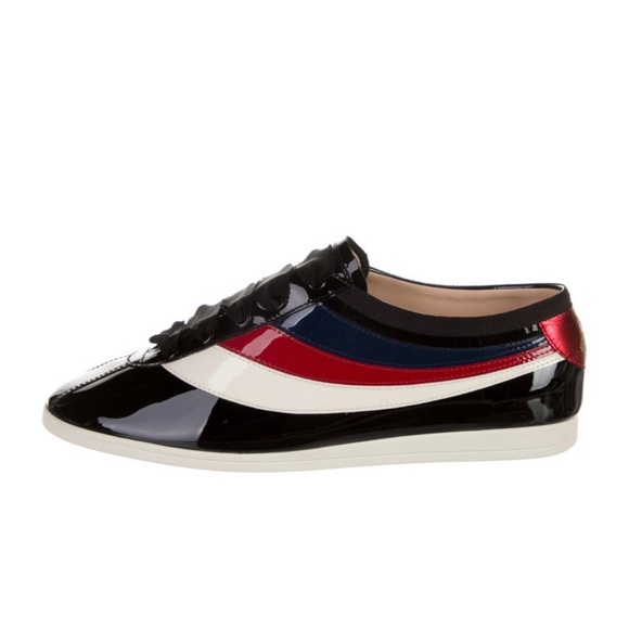 Gucci Patent Leather Sneakers
Gucci size 6.5 fit like a real USA size 9.5 women - Picture 12 of 13